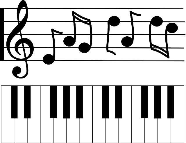 Free Image On Pixabay Piano Notes Treble - Free Image On Pixabay Piano Notes Treble (640x492)