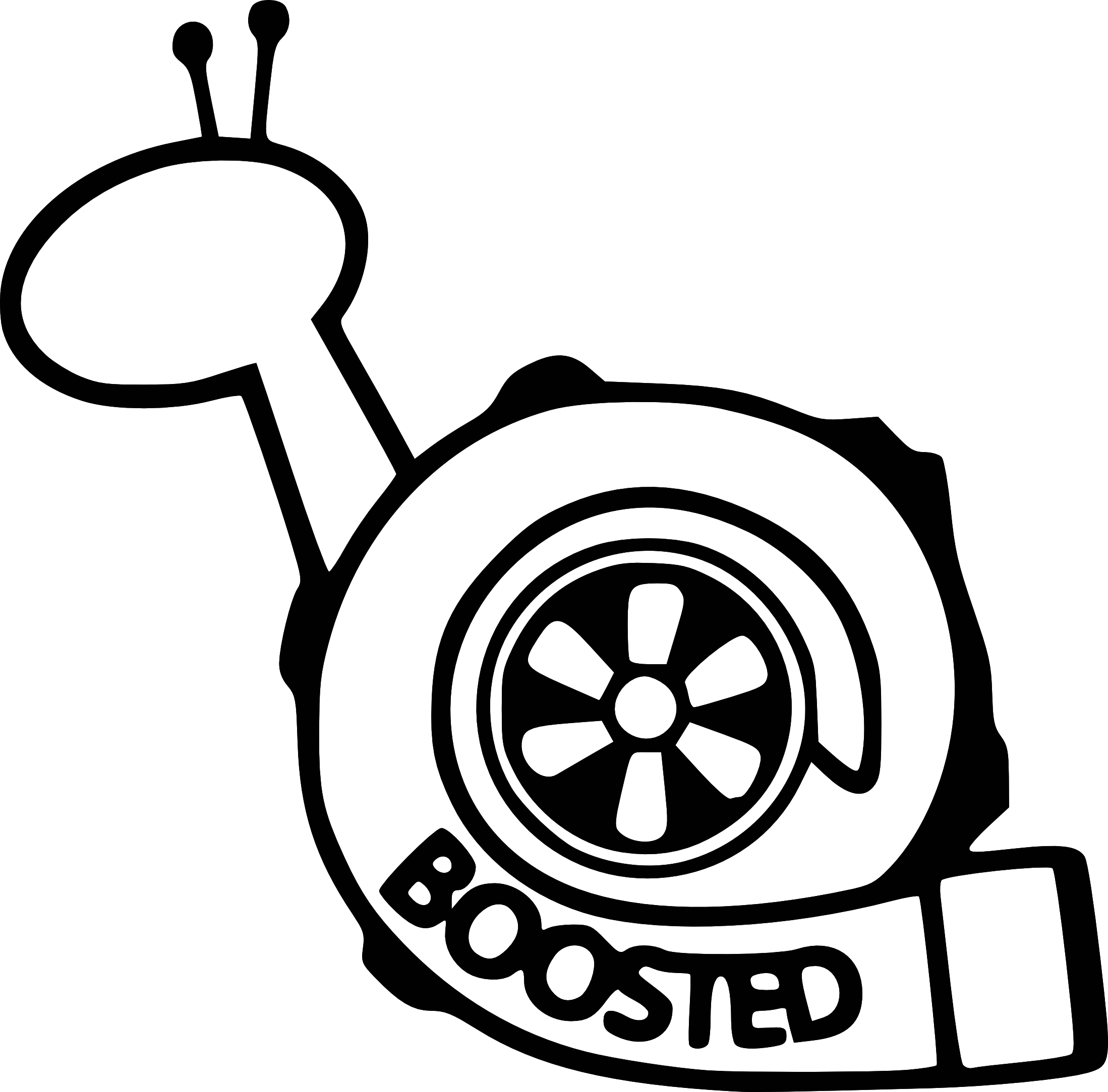 Svg Black And White Download Car Bumper Sticker Decal - Svg Black And White Download Car Bumper Sticker Decal (2197x2167)