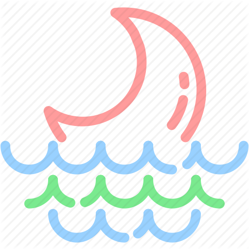 Sea Clipart Night Sea - Sea Clipart Night Sea (512x512)