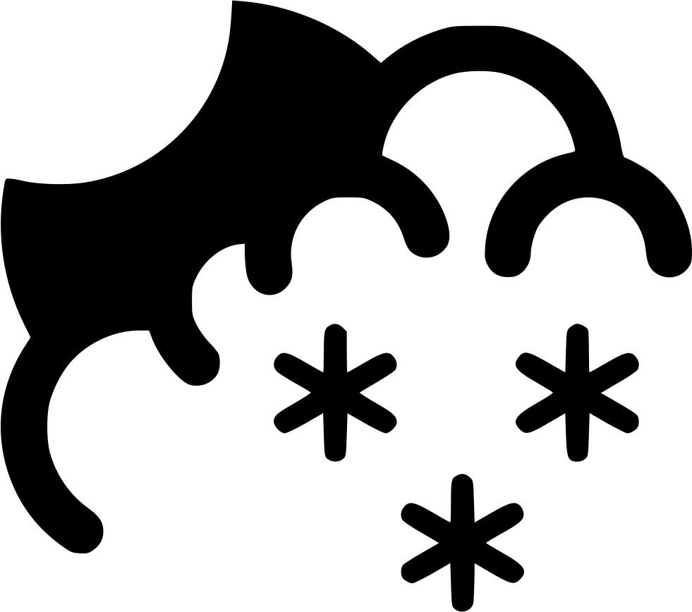 Snowy Clipart Snowy Night - Snowy Clipart Snowy Night (981x868)