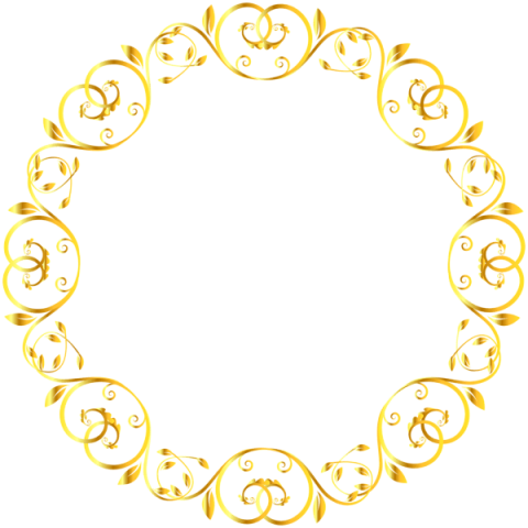 Free Png Download Decorative Round Border Frame Clipart - Free Png Download Decorative Round Border Frame Clipart (480x480)