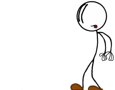 Stick Man Clipart - Stick Man Clipart (480x360)