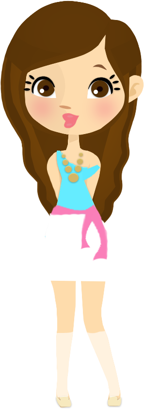 Clipart Girl Blouse - Clipart Girl Blouse (543x900)