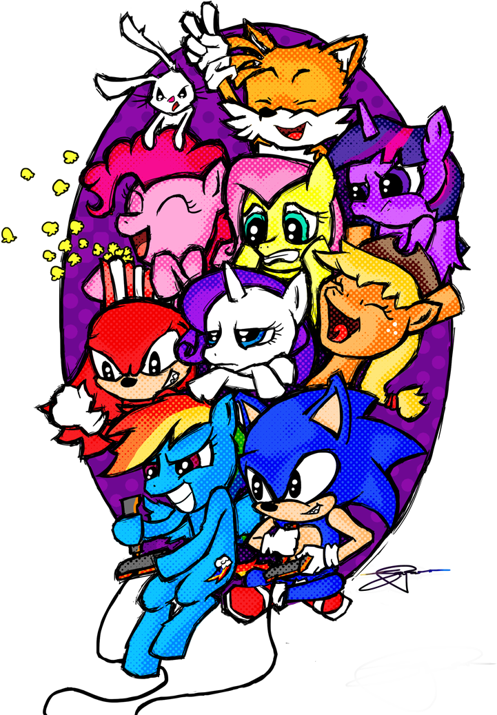 At Rarity S Sonic Mlp Mashup By - At Rarity S Sonic Mlp Mashup By (850x1100)