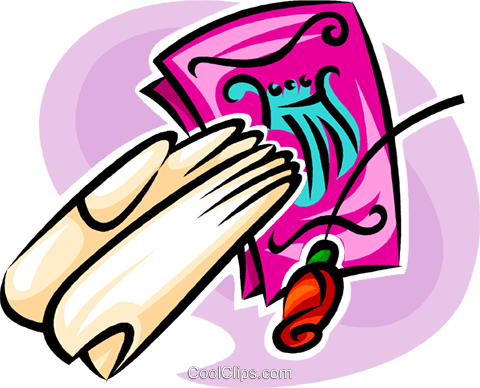 Opera Gloves And Program Royalty Free Vector Clip Art - Opera Gloves And Program Royalty Free Vector Clip Art (480x388)