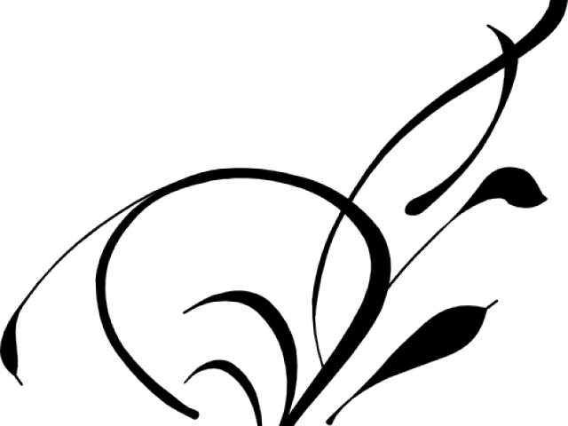 Flourish Clipart Funeral Program - Flourish Clipart Funeral Program (640x480)