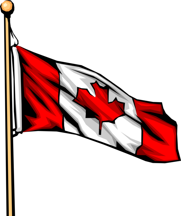 Download Canada Closed Clipart Pita Pit National Flag - Download Canada Closed Clipart Pita Pit National Flag (586x700)