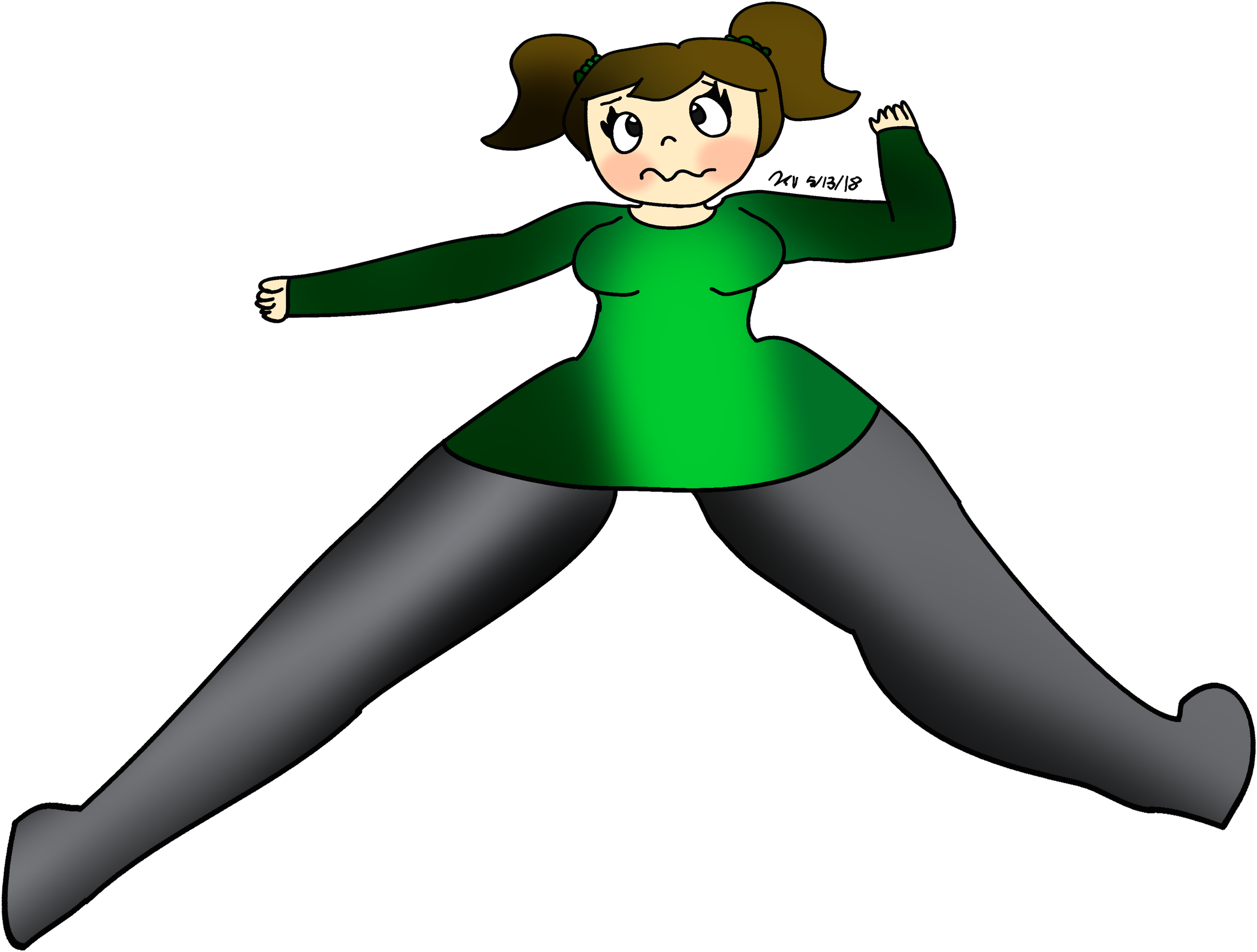 Flat Female Miis Midori By Pit And Darkpit Fan2 - Flat Female Miis Midori By Pit And Darkpit Fan2 (2712x2211)