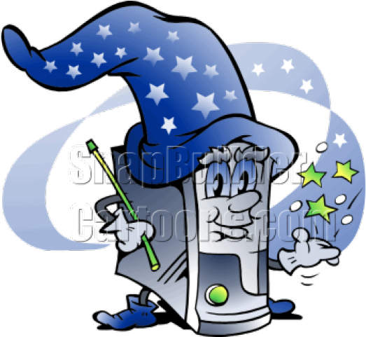Wizard Clipart Computer Wizard - Wizard Clipart Computer Wizard (640x480)