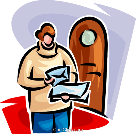 Letter Clipart Delivery - Letter Clipart Delivery (480x471)