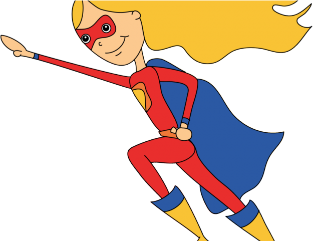 Super Girl Clipart Toddler Superhero - Super Girl Clipart Toddler Superhero (640x480)