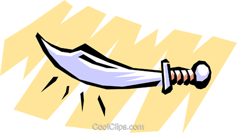 Cartoon Weapons Royalty Free Vector Clip Art Illustration - Cartoon Weapons Royalty Free Vector Clip Art Illustration (480x272)