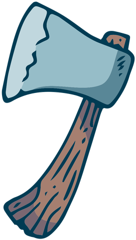 Wooden Hatchet Transparent Png - Wooden Hatchet Transparent Png (512x512)