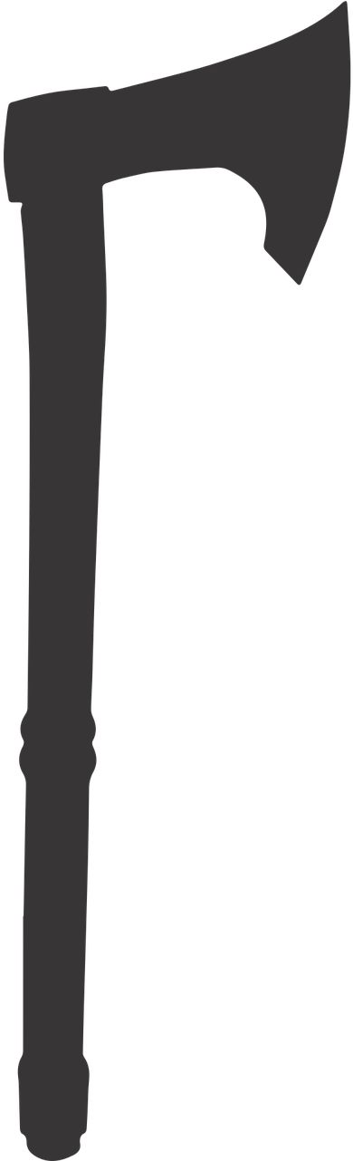 Axe Clipart Battle Axe - Axe Clipart Battle Axe (640x1280)