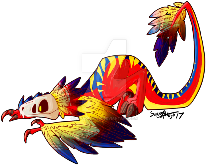 Baby Necro Raptor Custom By Mojo On - Baby Necro Raptor Custom By Mojo On (800x645)