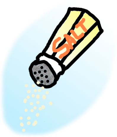 Sprinkles Clipart Pinch Salt - Sprinkles Clipart Pinch Salt (395x464)