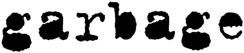 Garbage Logo - Garbage Logo (790x306)