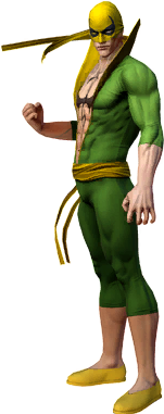 Iron Fist Classic Costume Costume Marvel Heroes Omega - Iron Fist Classic Costume Costume Marvel Heroes Omega (300x420)