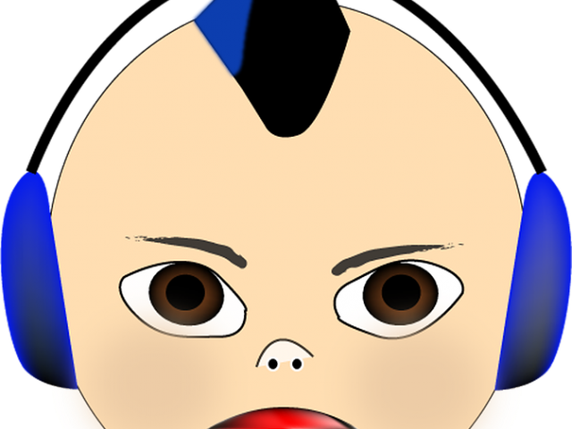 Mohawk Clipart Hair Cartoon - Mohawk Clipart Hair Cartoon (640x480)