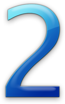 Clip Art Royalty Free Stock Number Two Drawing Vector - Clip Art Royalty Free Stock Number Two Drawing Vector (420x420)