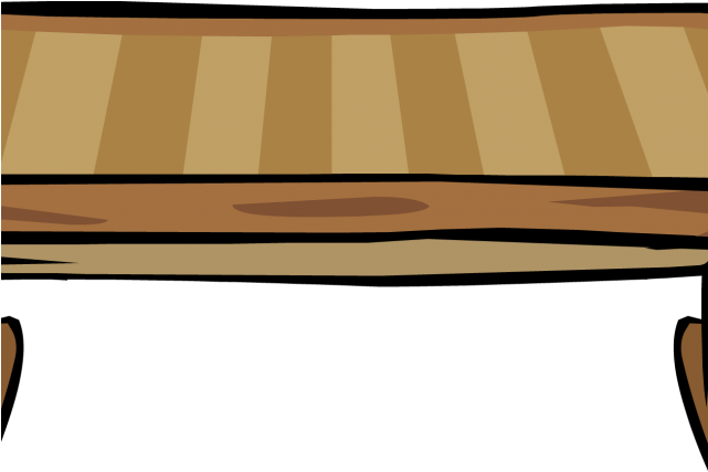 Bench Clipart Club Penguin - Bench Clipart Club Penguin (640x480)