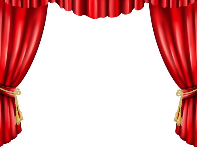 Curtain Clipart Old Theater - Curtain Clipart Old Theater (640x480)