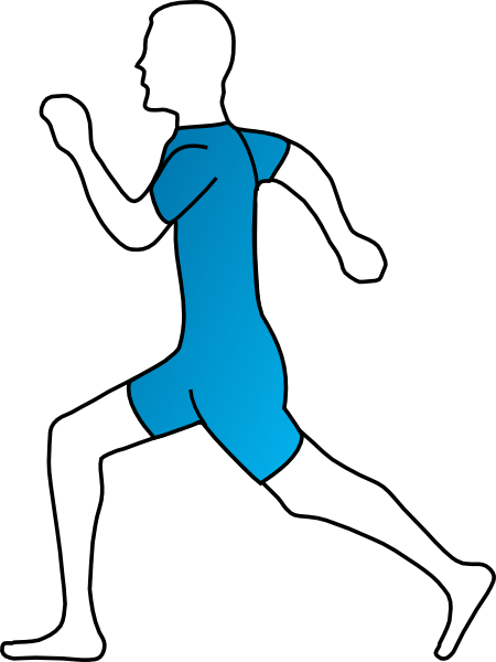 Runner Svg Clip Arts 450 X 600 Px - Runner Svg Clip Arts 450 X 600 Px (450x600)