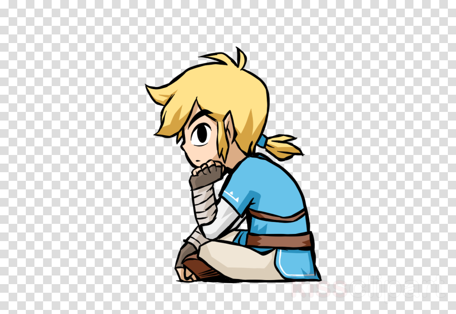 Toon Botw Link Clipart The Legend Of Zelda - Toon Botw Link Clipart The Legend Of Zelda (900x620)