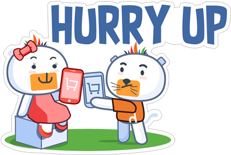 Viber Sticker «happy Shopping Stickers» - Viber Sticker «happy Shopping Stickers» (490x317)