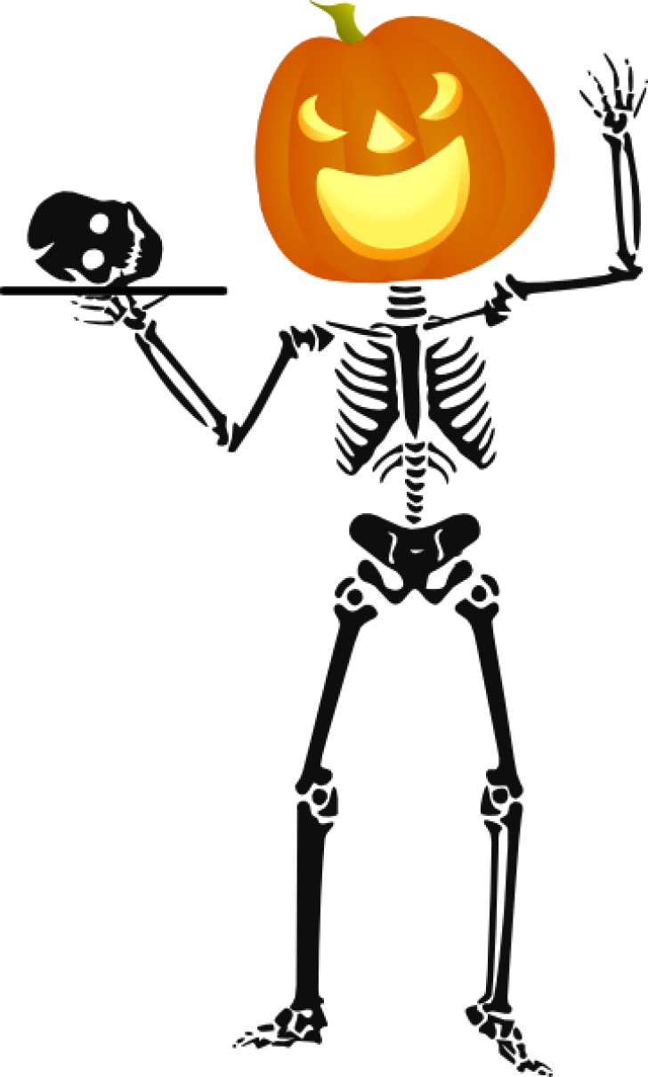 Permalink To Halloween Skeleton Clipart - Permalink To Halloween Skeleton Clipart (728x1209)