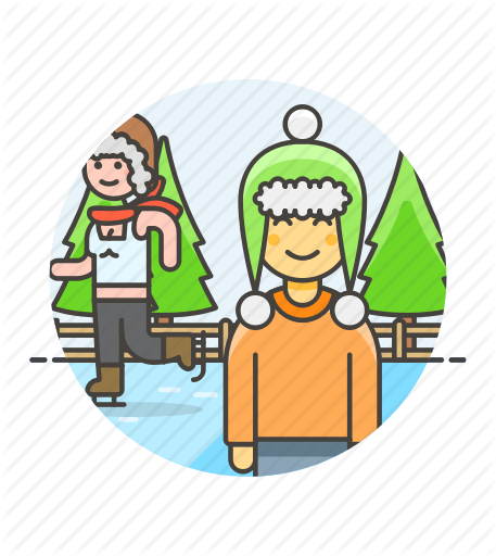 Hobby Ice Skating Snow - Hobby Ice Skating Snow (457x512)