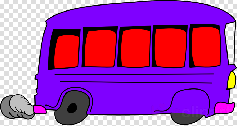 Purple Bus Cartoon Clipart Bus Coach Clip Art - Purple Bus Cartoon Clipart Bus Coach Clip Art (900x480)