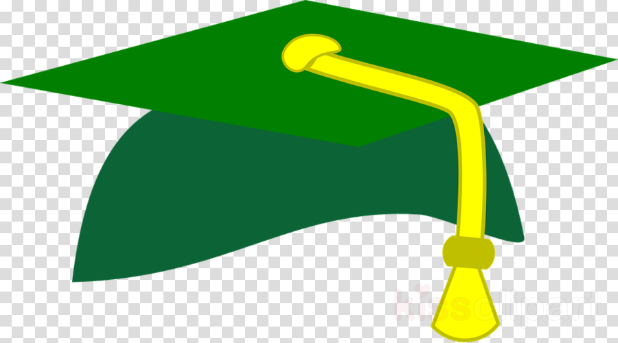 Green Graduation Cap Clipart Academic Dress Square - Green Graduation Cap Clipart Academic Dress Square (900x500)