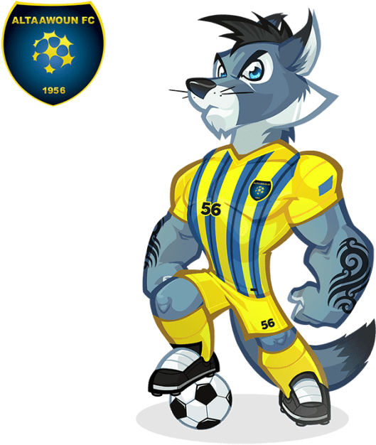 Al-taawoun Fc Mascot Design Soccer Logo, Mascot Design, - Al-taawoun Fc Mascot Design Soccer Logo, Mascot Design, (700x724)