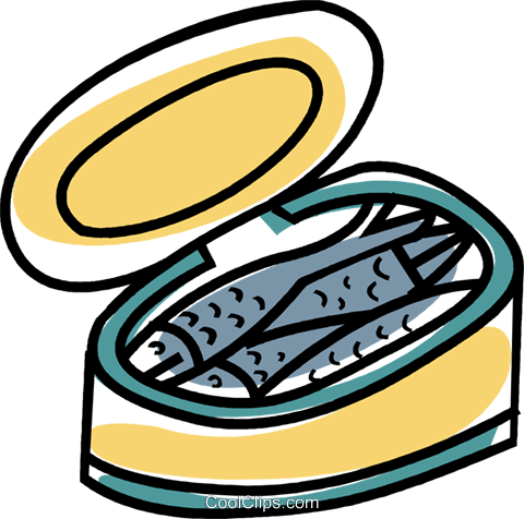Sardines Royalty Free Vector Clip Art Illustration - Sardines Royalty Free Vector Clip Art Illustration (480x476)