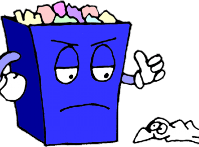 Trash Can Clipart Food - Trash Can Clipart Food (640x480)