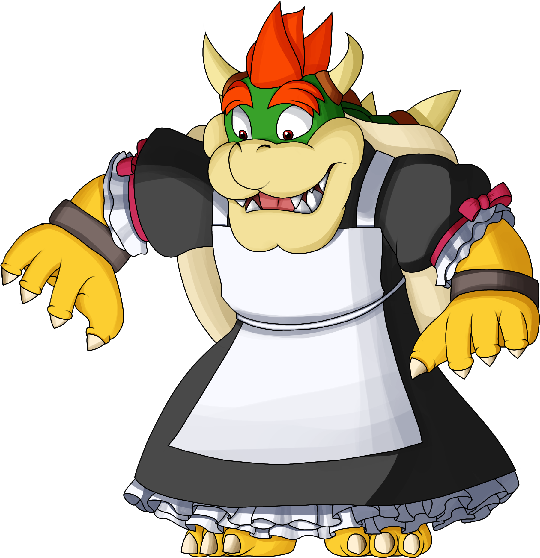 [$]the Koopa Maid - [$]the Koopa Maid (1839x1899)