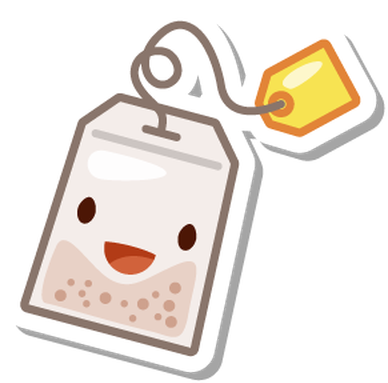 Tea Sticker Bubble Oolong Swarm Download Hq Png - Tea Sticker Bubble Oolong Swarm Download Hq Png (400x400)