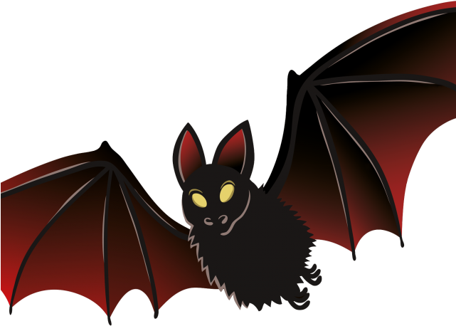 Vampire Clipart Bat Swarm - Vampire Clipart Bat Swarm (640x480)