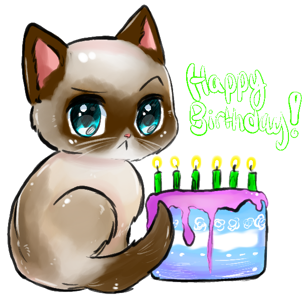 Terrible Birthday Sticker By Viridentity - Terrible Birthday Sticker By Viridentity (684x640)
