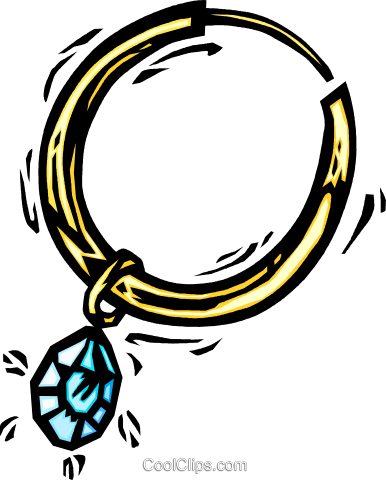 Necklace Clipart - Necklace Clipart (386x480)