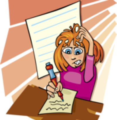 Writing Exam Png - Writing Exam Png (399x411)