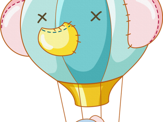 Parachute Clipart Balloon Ride - Parachute Clipart Balloon Ride (640x480)