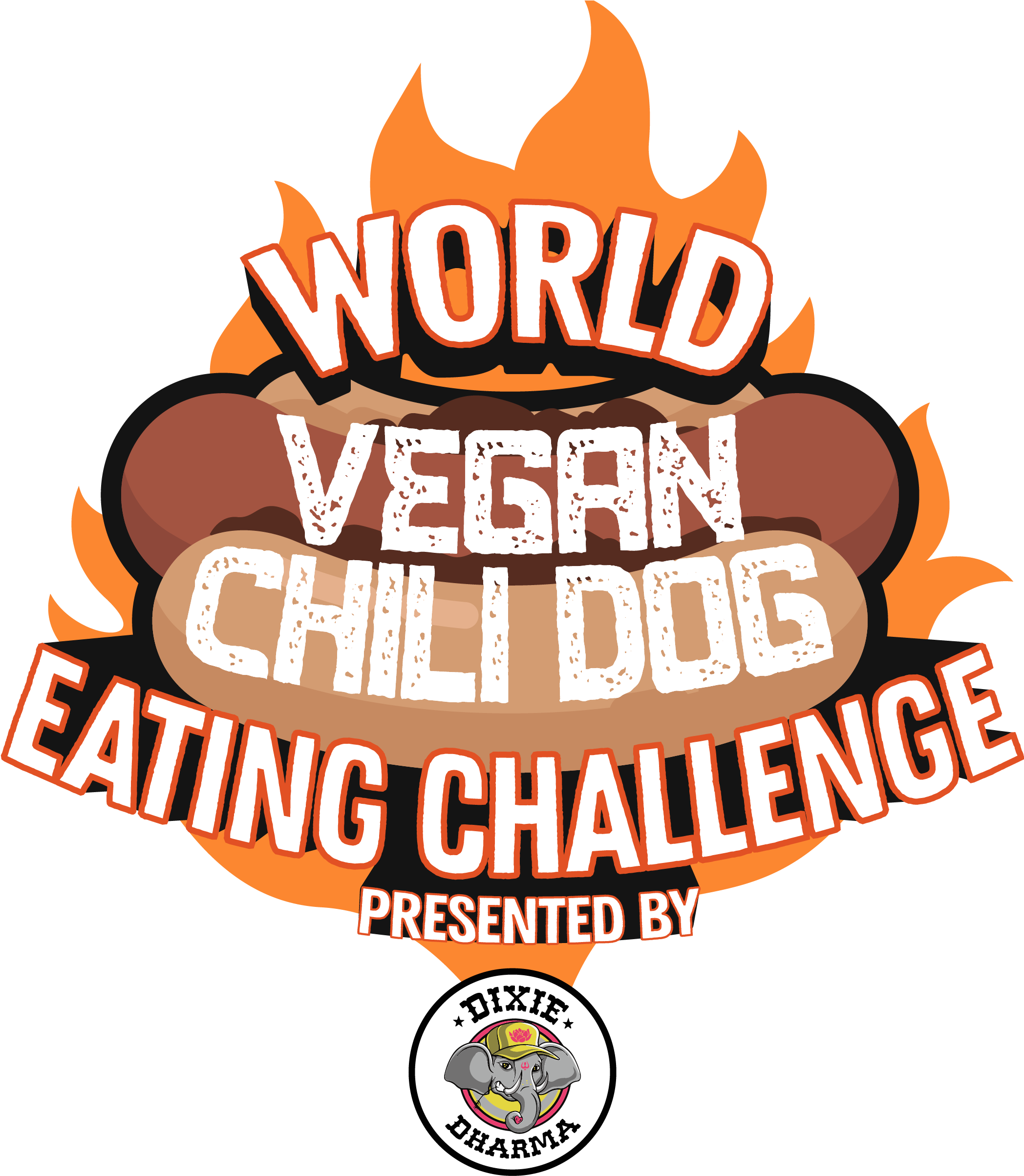 2019 Dixie Dharma World Vegan Chili Dog Eating Challenge - 2019 Dixie Dharma World Vegan Chili Dog Eating Challenge (2175x2600)