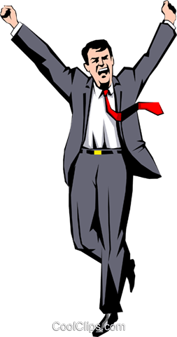 Businessman Track & Field Royalty Free Vector Clip - Businessman Track & Field Royalty Free Vector Clip (253x480)