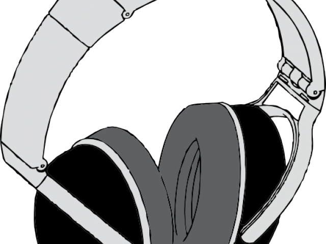 Headphone Clipart Radio Frequency - Headphone Clipart Radio Frequency (640x480)
