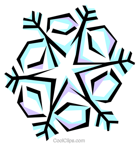Snowflake Designs Royalty Free Vector Clip Art Illustration - Snowflake Designs Royalty Free Vector Clip Art Illustration (455x480)