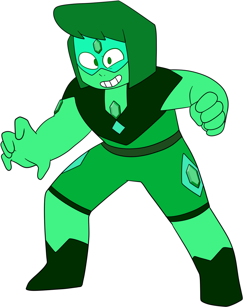 Emerald Gems Tend To Be Trouble Makers, And As A Team - Emerald Gems Tend To Be Trouble Makers, And As A Team (1280x1679)