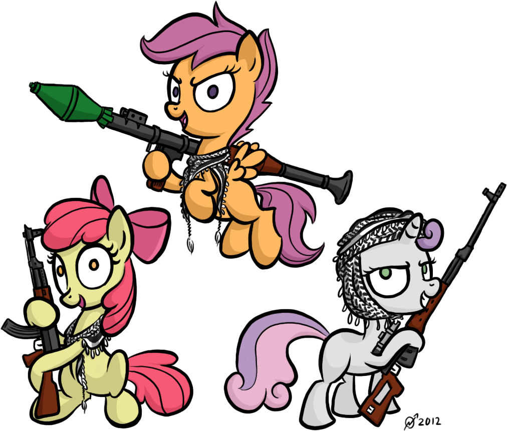 Cutie Mark Crusader Jihadists Yay ) - My Little Pony - Cutie Mark Crusader Jihadists Yay ) - My Little Pony (1012x860)