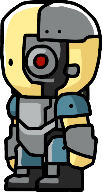 Cyborg Clipart Scribblenauts Unmasked - Cyborg Clipart Scribblenauts Unmasked (335x629)
